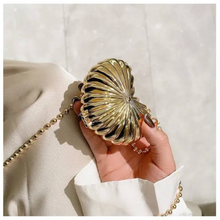 Chic Gold Heart Bag – Trendy Mini Party Clutch for Women