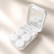 2 Pack Contact Lens Case Kit | Portable Lens Storage & Travel Care Set