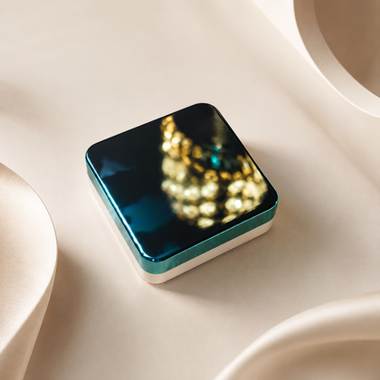 Premium Contact Lens Travel Kit with Mirror | Portable Lens Storage Case